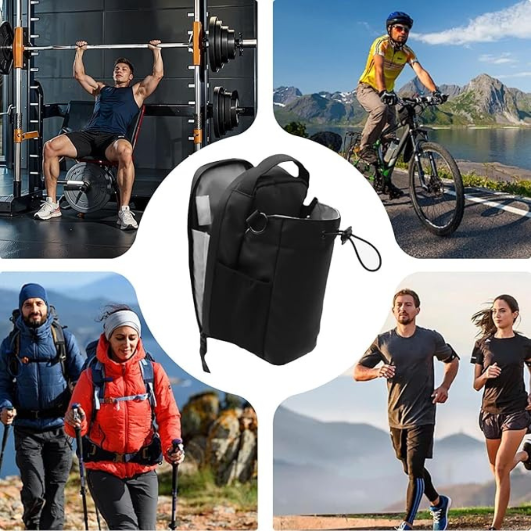 Sac Magnétique Gym – Porte-gourde 1,5L & Smartphone
